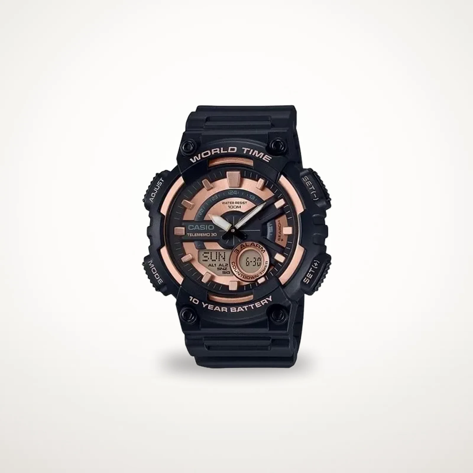 Casio AEQ-110W-1A3VDF Men's Watch