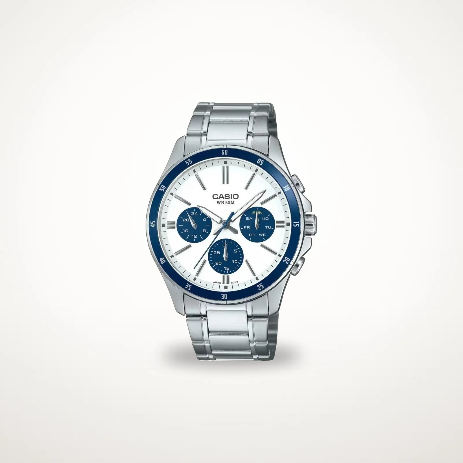ساعة كاسيو MTP-1374D-7A2VD رجالية